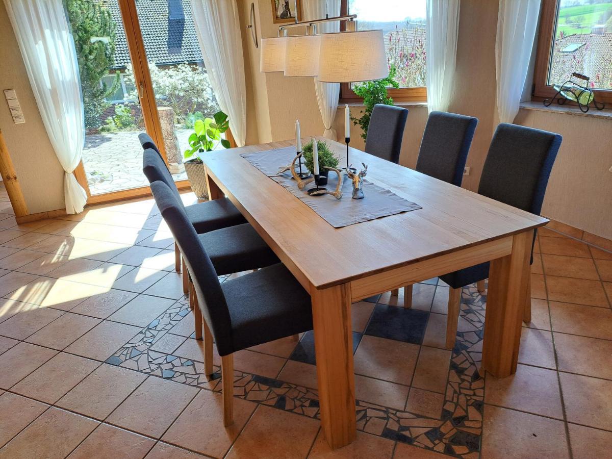 Steewer Landhaus Gemuetliche Ferienwohnung Bis 6 Pers In Ruhiger Ortsrandlage Stebach ภายนอก รูปภาพ